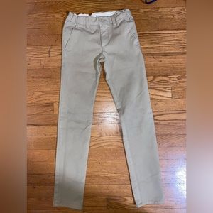 Back to school 6 pairs of boys size 16 slim khakis.